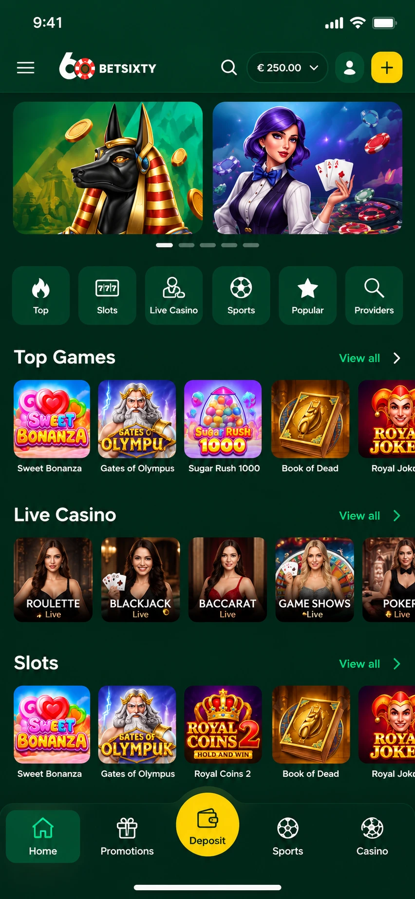 betsixty casino App